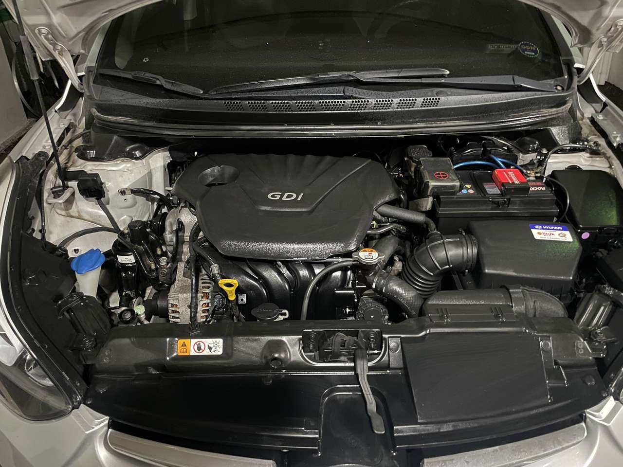 엔진룸 청소 사진