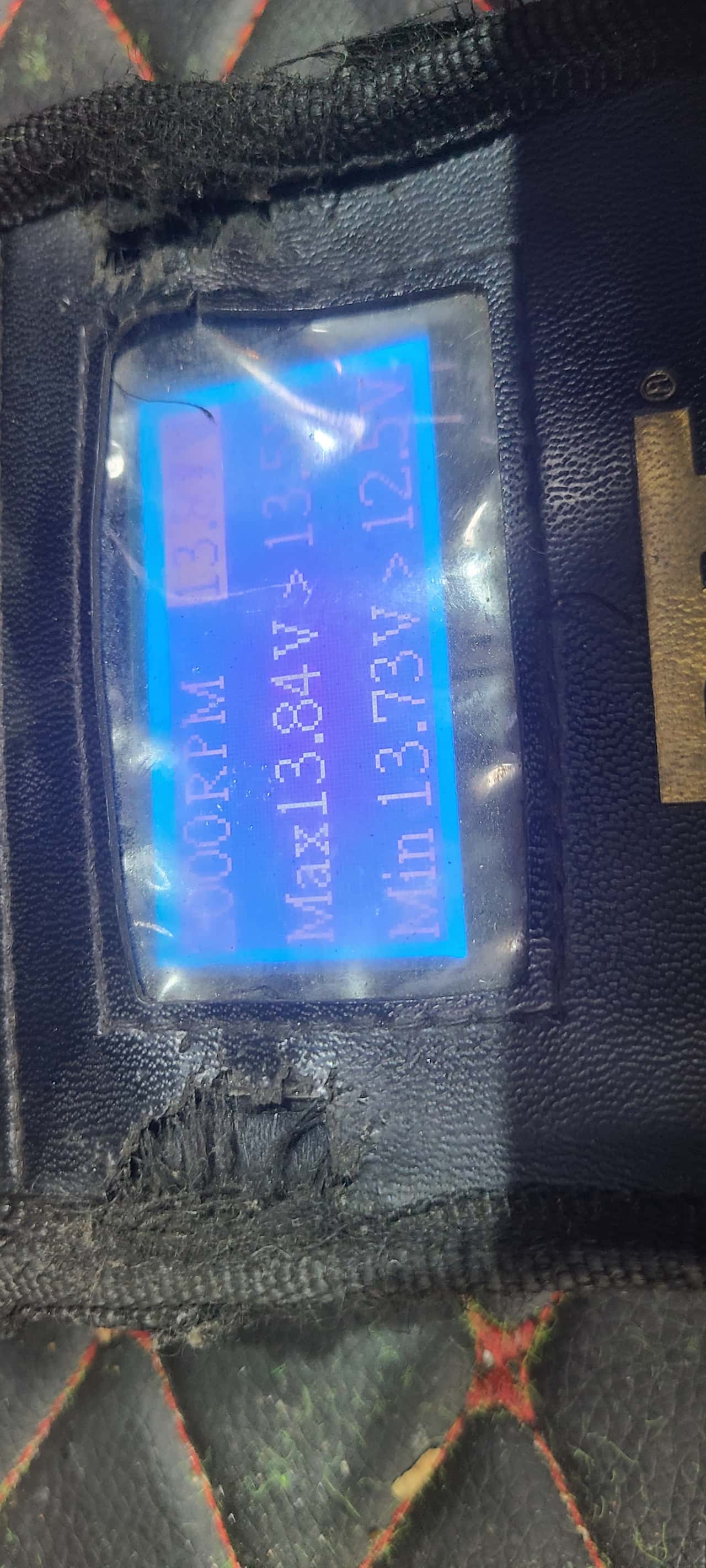충전전압 정상 사진