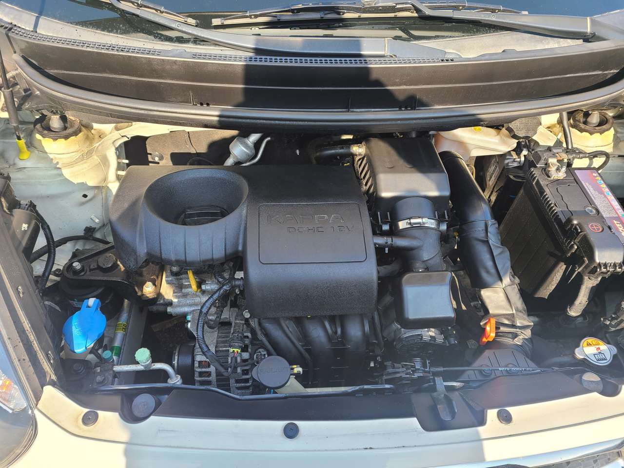 엔진룸 청소 사진