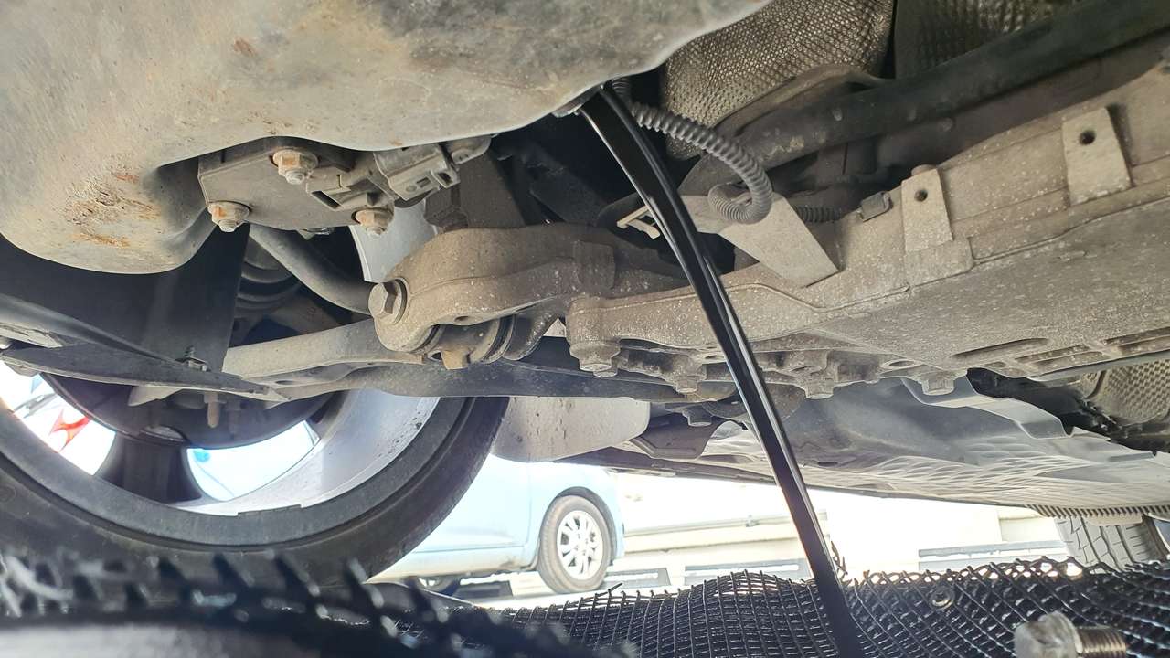 폐유 배출 사진